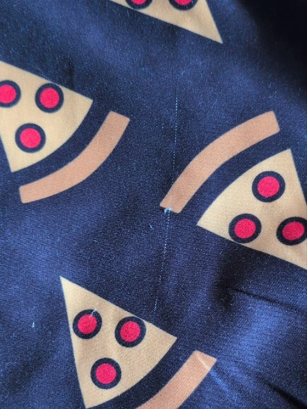 Appaman Black Swim Trunks with Yellow & Red Pizza Print